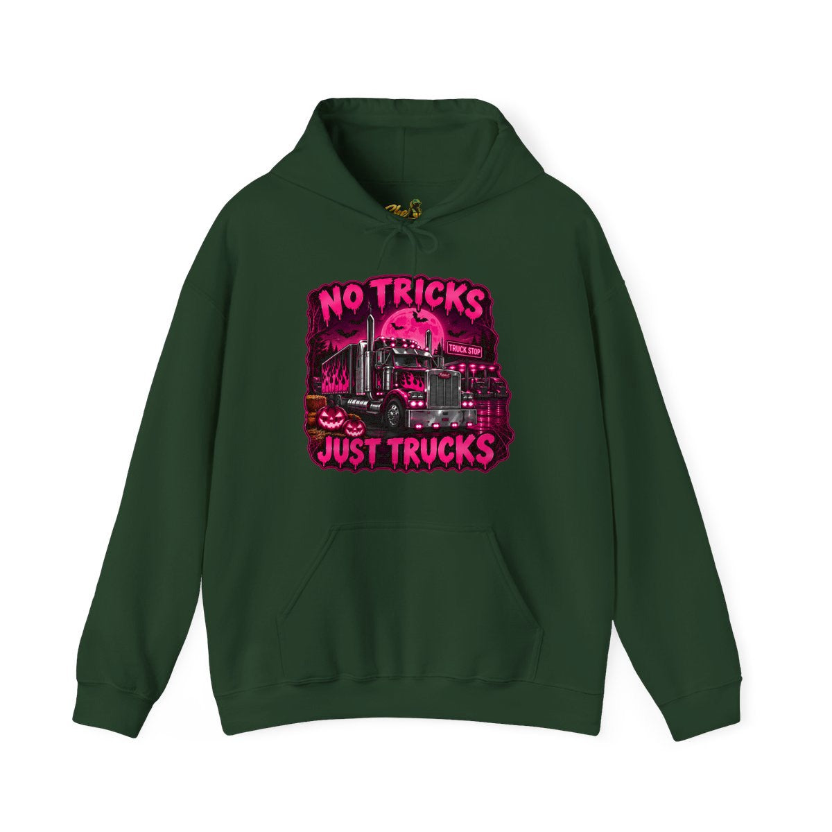 Halloween - No Tricks Just Trucks - Hoodie - Multiple Colors