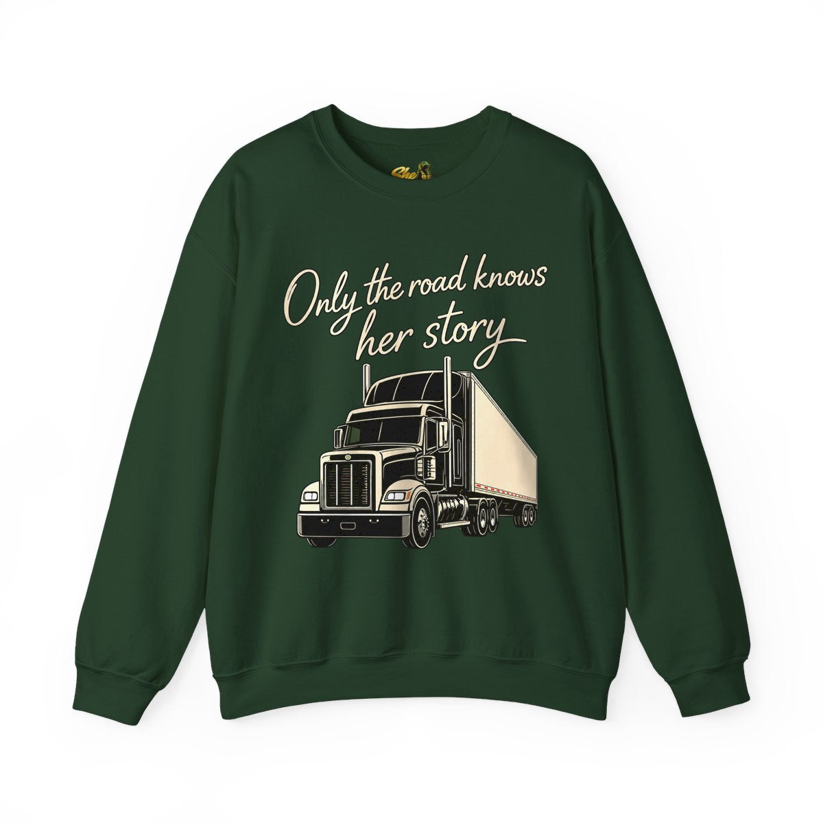 Only The Road Knows Her Story - Sweatshirt - Multiple Colors