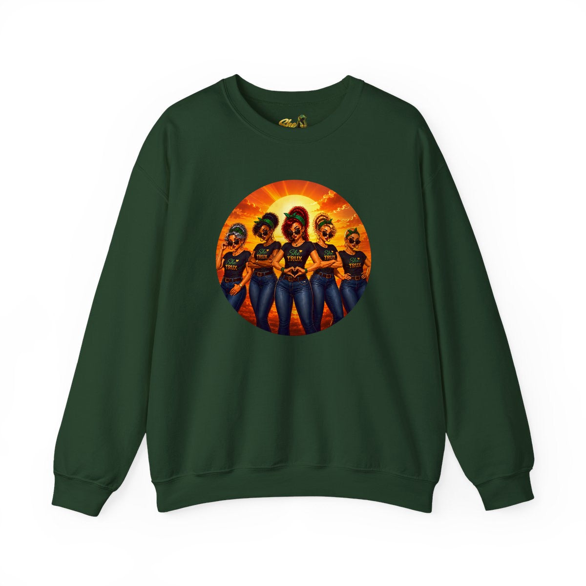SheTrux Women Sunset - Sweatshirt - Multiple Colors