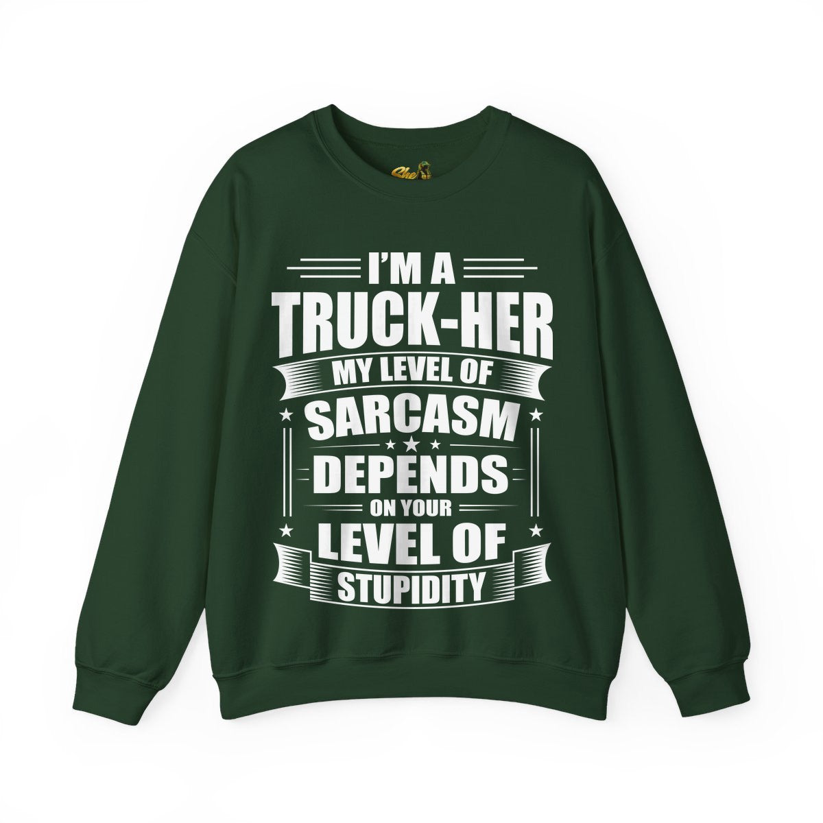 Truck-Her Sarcasm - Sweatshirt - Multiple Colors