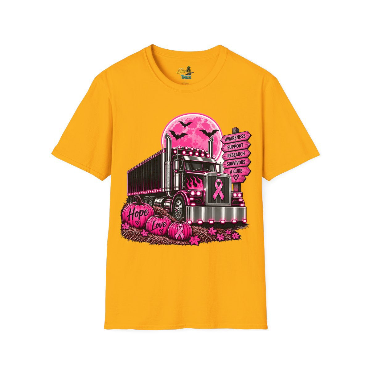 Halloween - Hope, Love, Awareness - T-Shirt - Multiple Colors