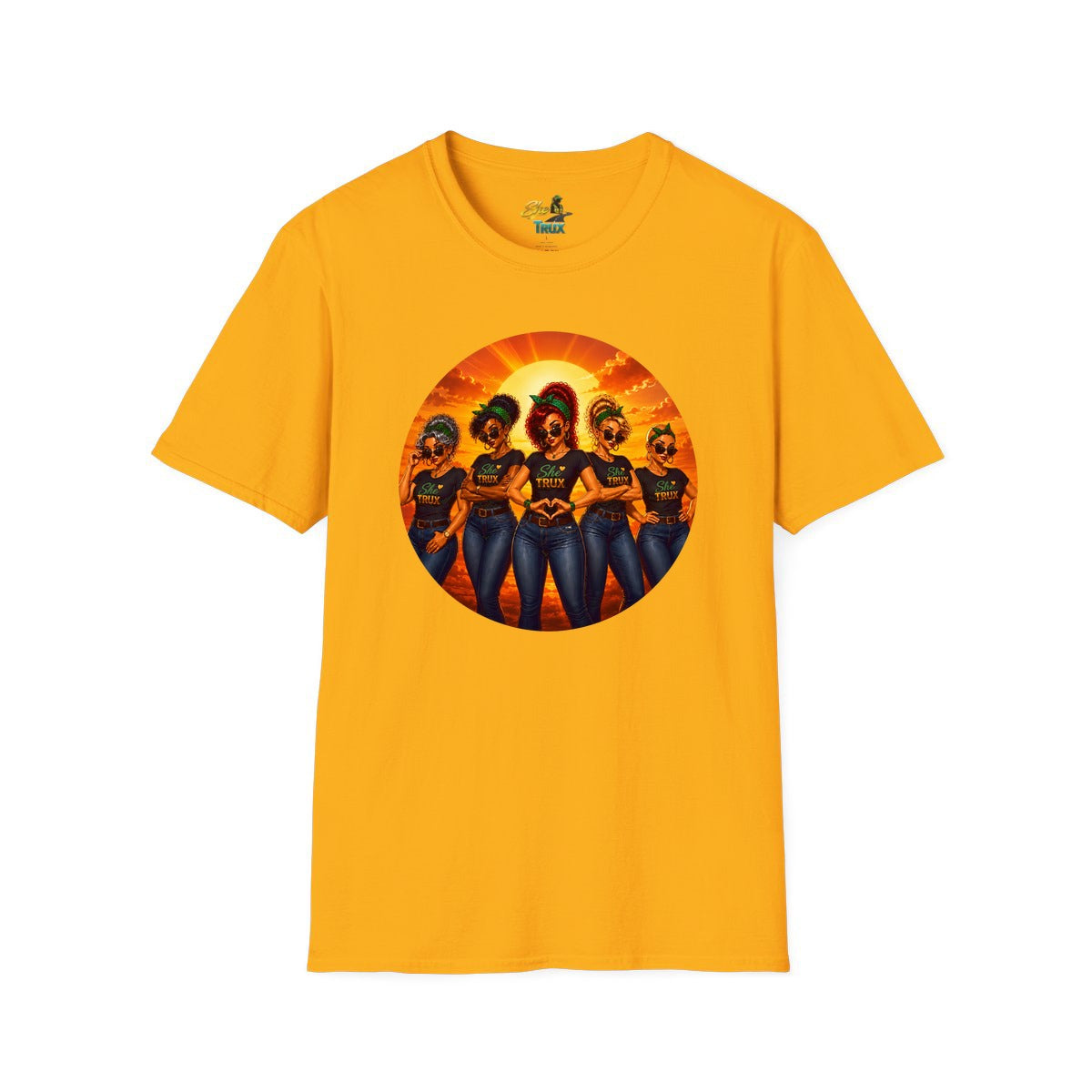SheTrux Women Sunset - T-Shirt - Multiple Colors