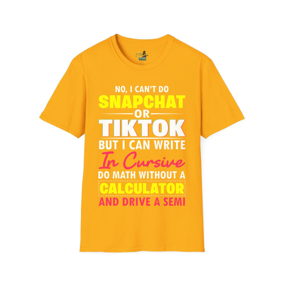 Snapchat Tiktok - T-Shirt - Multiple Colors