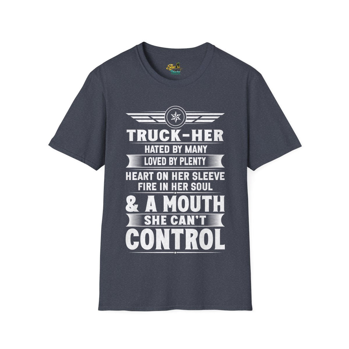 A Mouth She Can't Control - T-Shirt - Multiple Colors