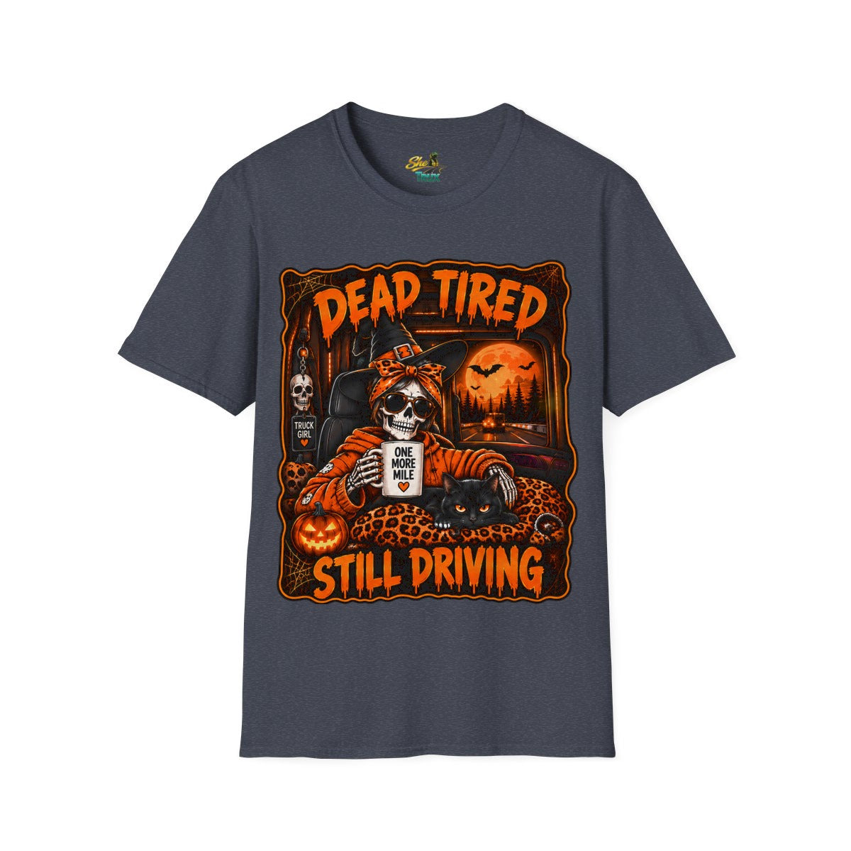 Halloween - Dead Tired, Still Driving - T-Shirt - Multiple Colors
