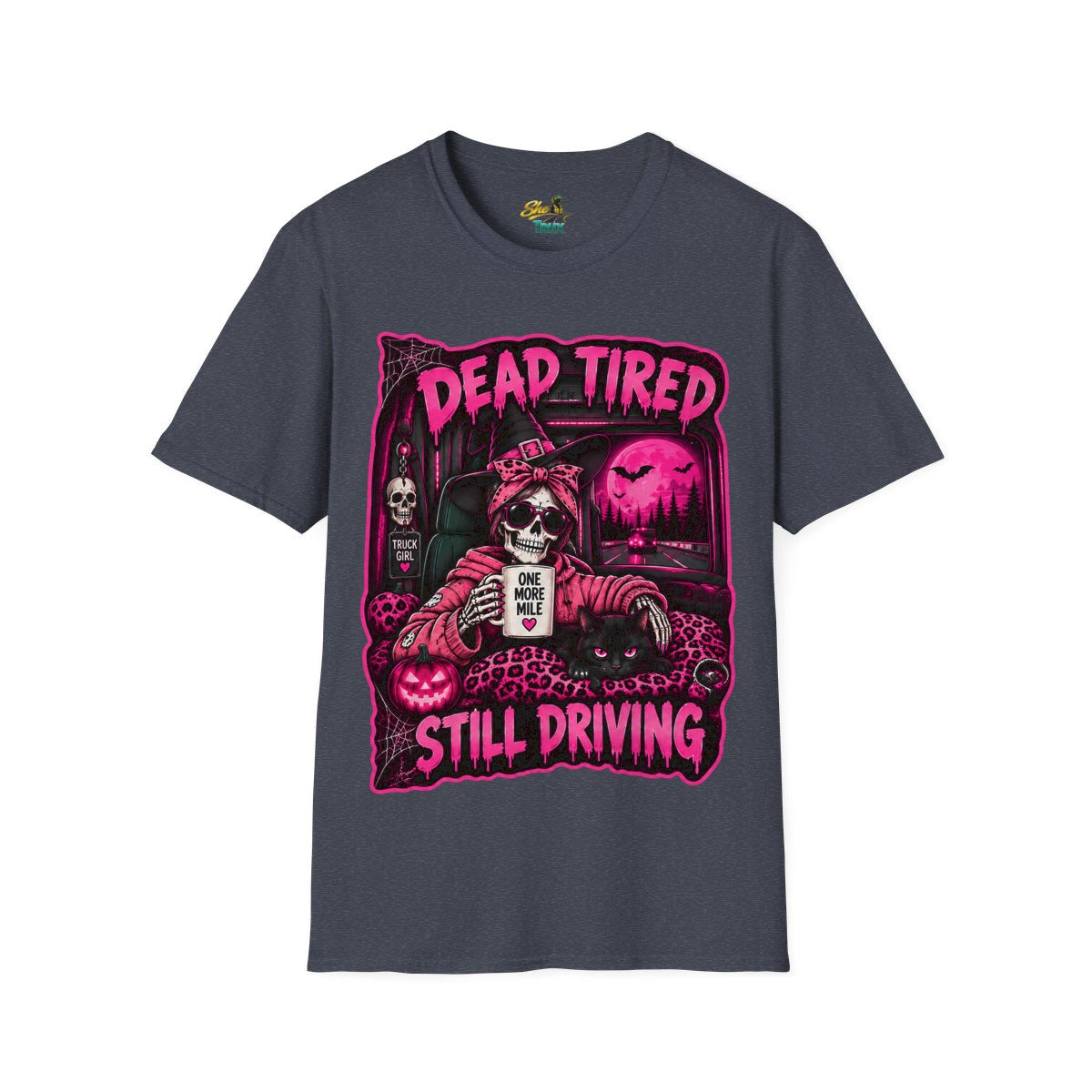 Halloween - Dead Tired, Still Driving - T-Shirt - Multiple Colors