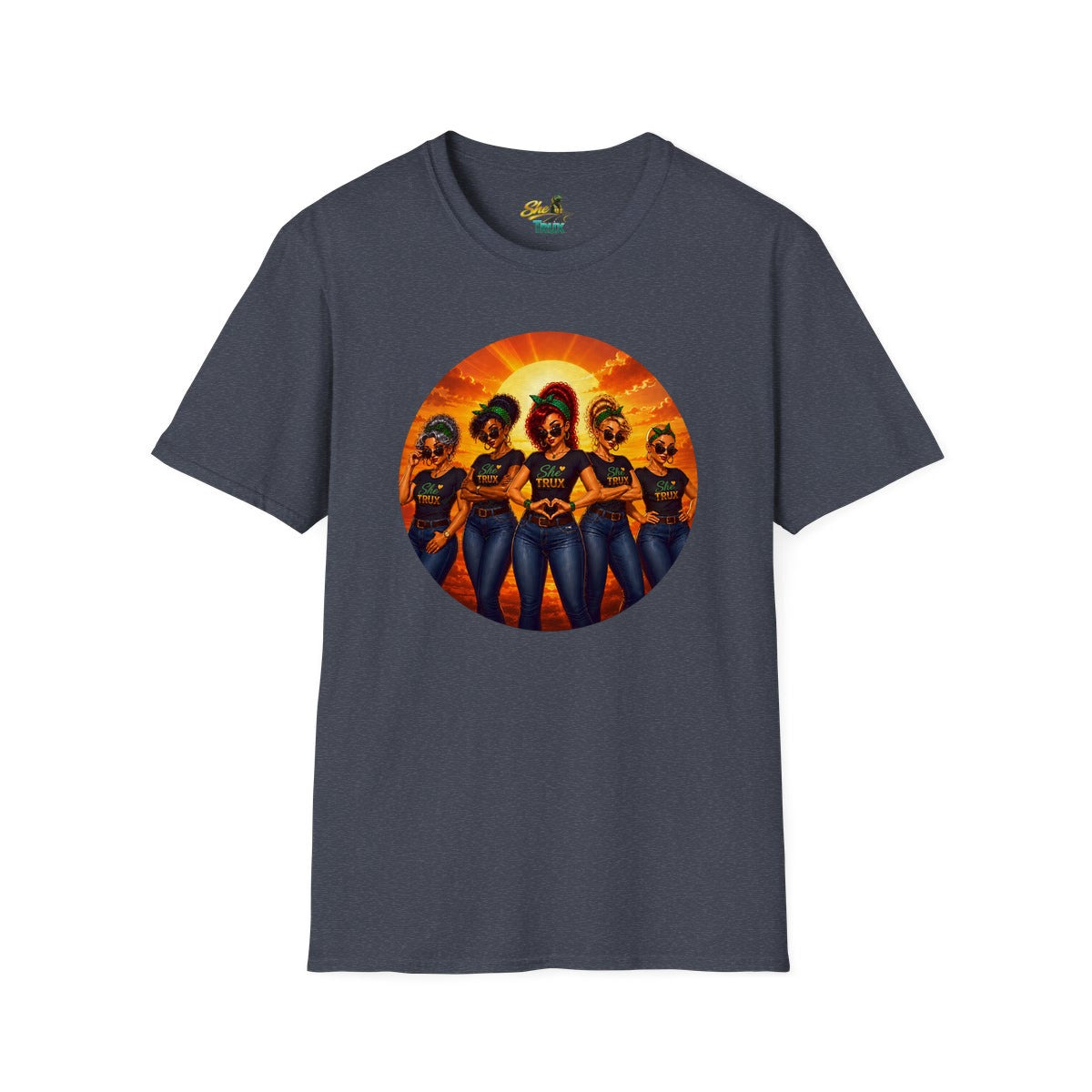SheTrux Women Sunset - T-Shirt - Multiple Colors