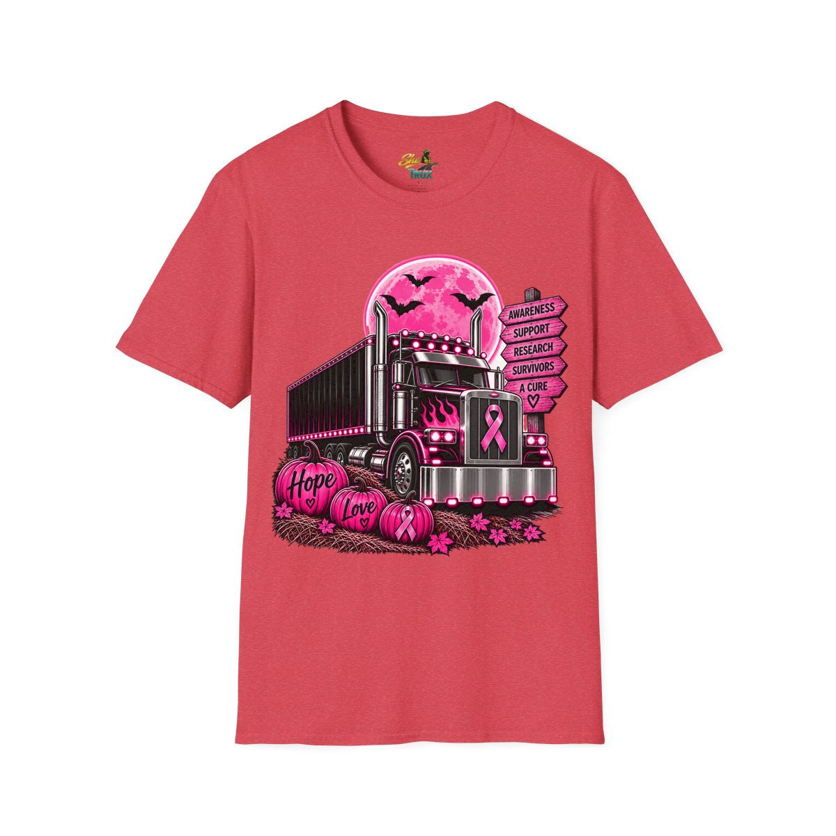 Halloween - Hope, Love, Awareness - T-Shirt - Multiple Colors