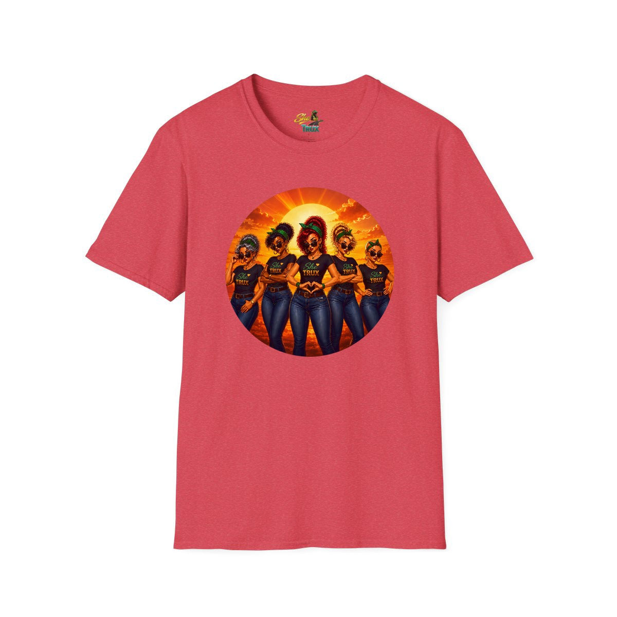 SheTrux Women Sunset - T-Shirt - Multiple Colors