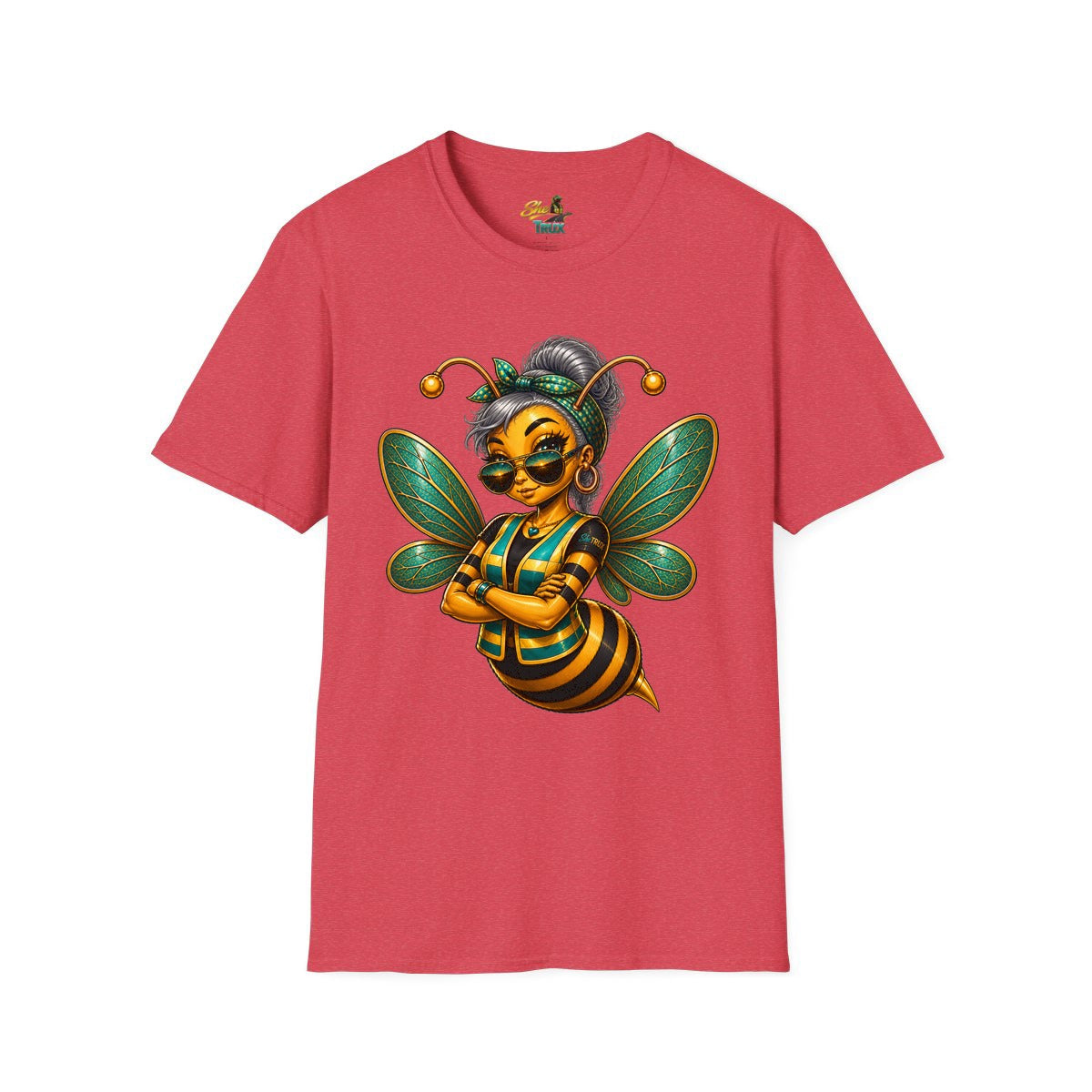 SheTrux Bee Gray - T-Shirt - Multiple Colors