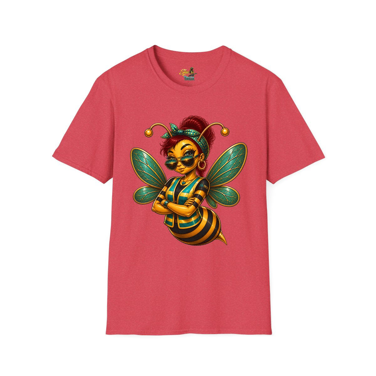 SheTrux Bee Red - T-Shirt - Multiple Colors