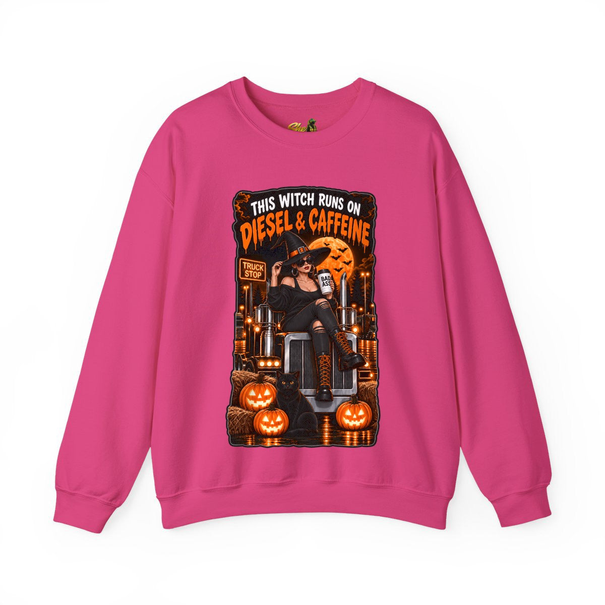 Halloween - Diesel and Caffeine - Sweatshirt - Multiple Colors