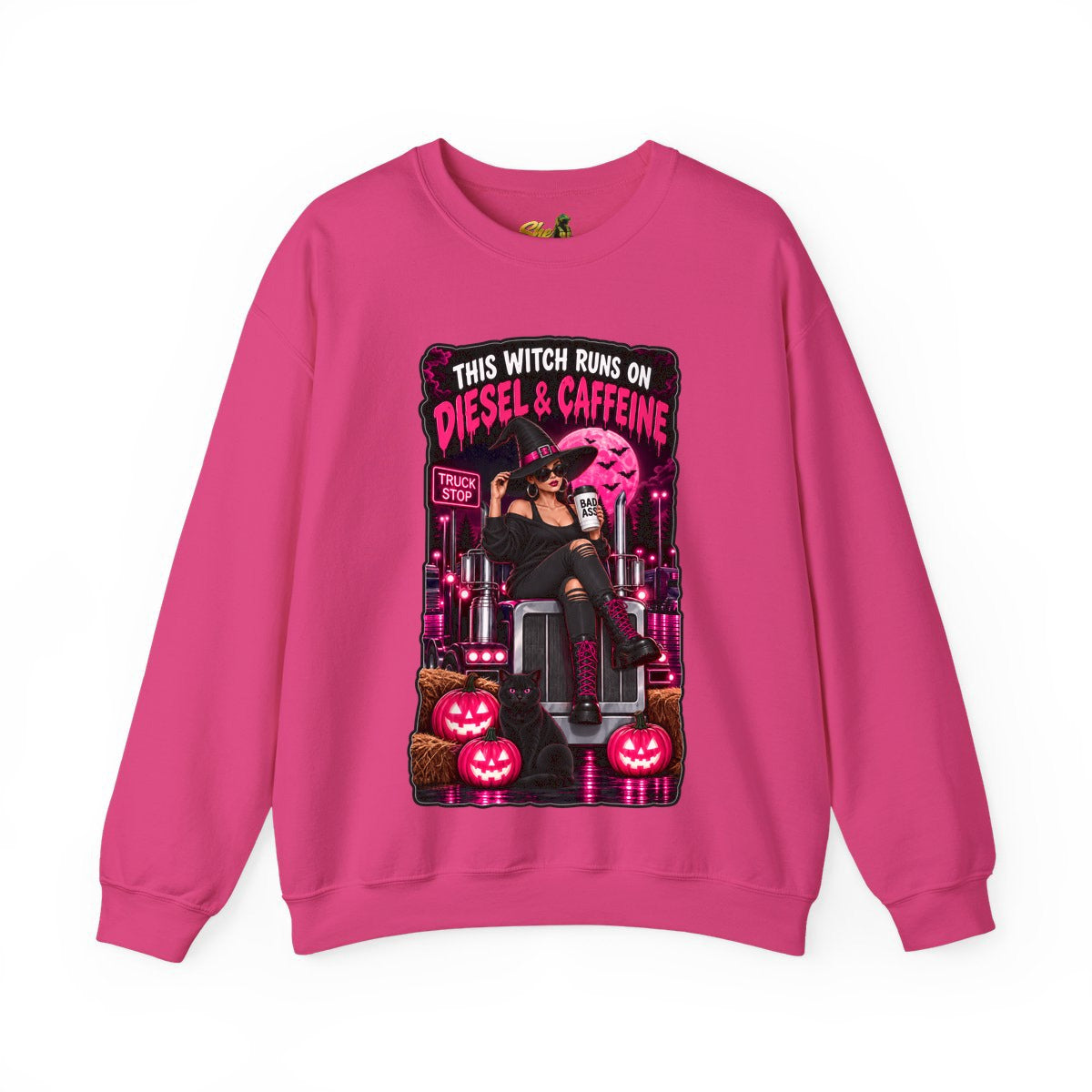 Halloween - Diesel and Caffeine - Sweatshirt - Multiple Colors