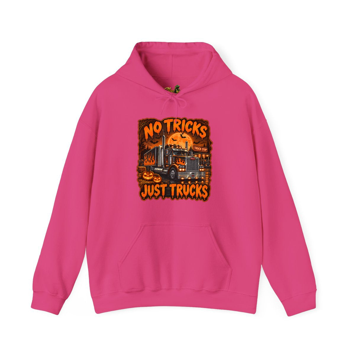 Halloween - No Tricks Just Trucks - Hoodie - Multiple Colors