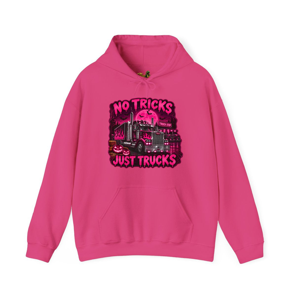 Halloween - No Tricks Just Trucks - Hoodie - Multiple Colors
