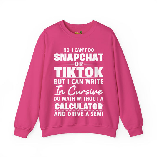 Snapchat Tiktok - Sweatshirt - Multiple Colors