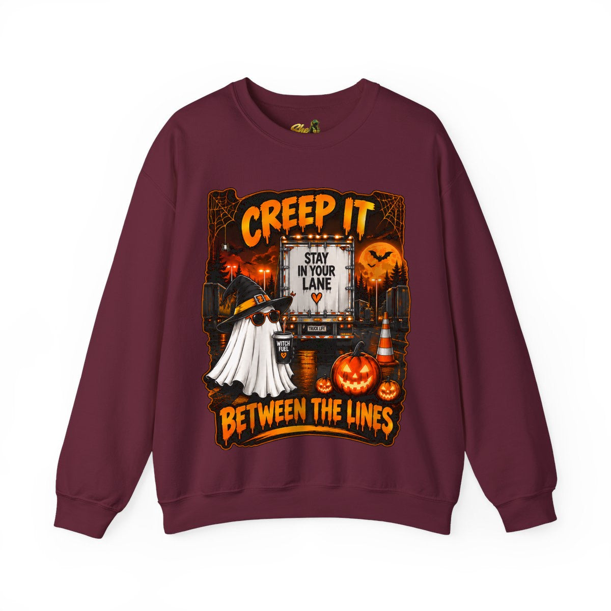 Halloween - Creep It Between The Lines - Sweatshirt - Multiple Colors