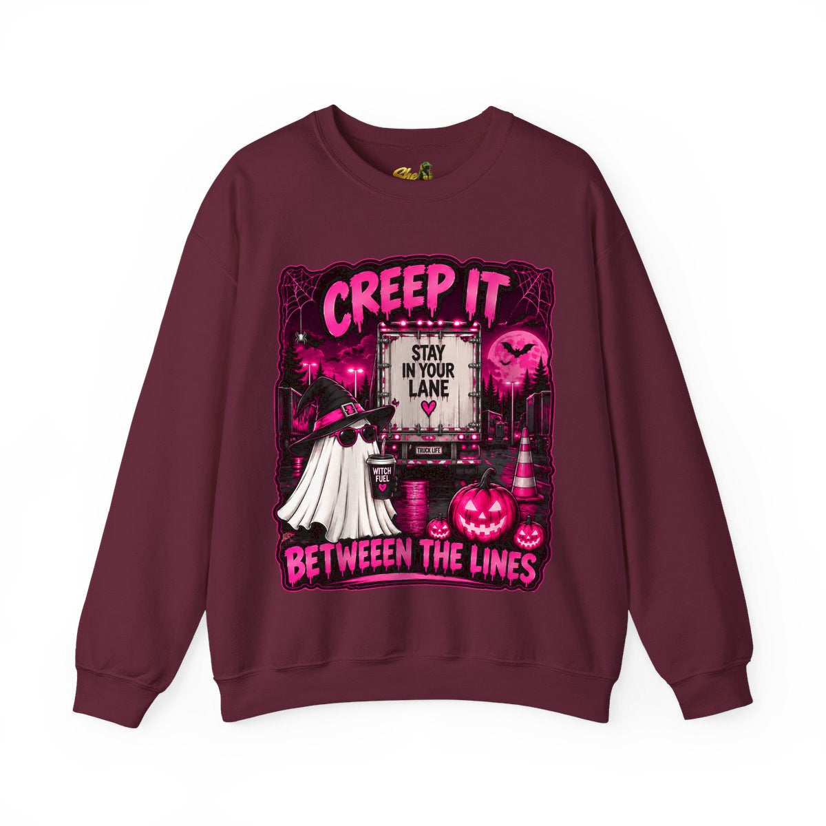Halloween - Creep It Between The Lines - Sweatshirt - Multiple Colors