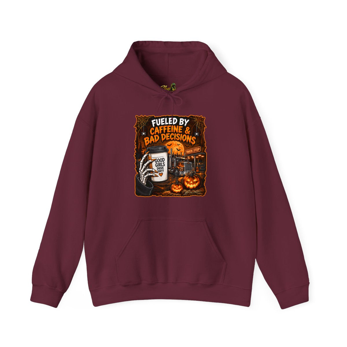 Halloween - Fueled By Caffeine and Bad Decisions - Hoodie - Multiple Colors