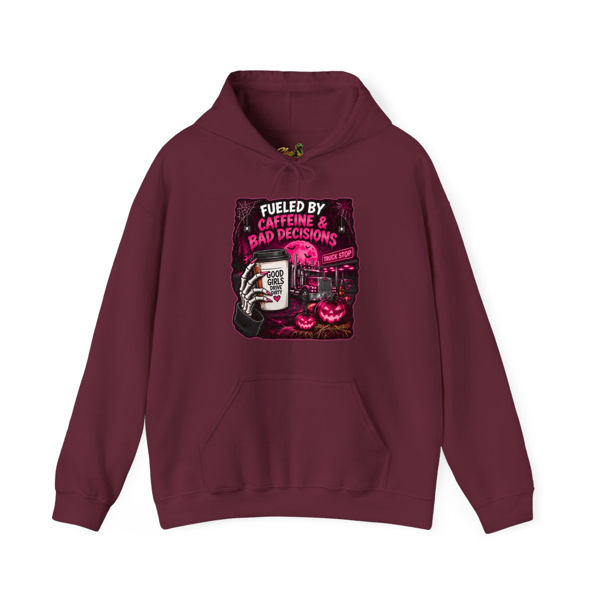 Halloween - Fueled By Caffeine and Bad Decisions - Hoodie - Multiple Colors