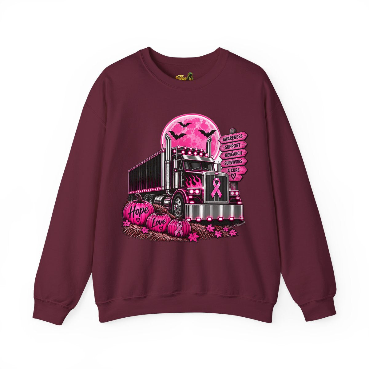 Halloween - Hope, Love, Awareness - Sweatshirt - Multiple Colors