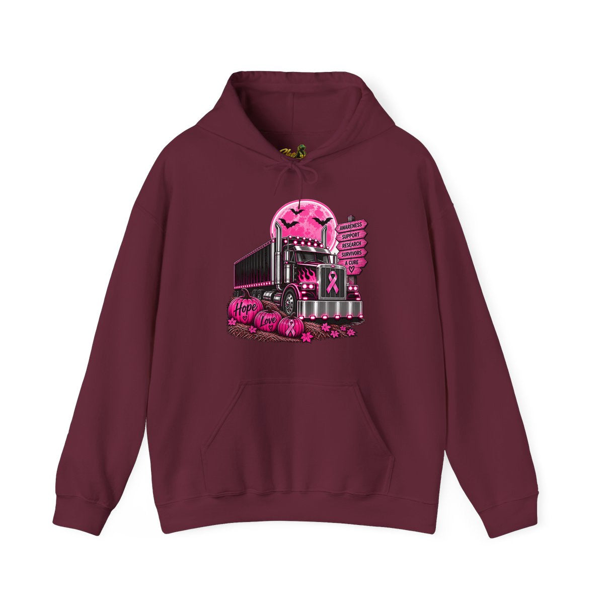 Halloween - Hope, Love, Awareness - Hoodie - Multiple Colors