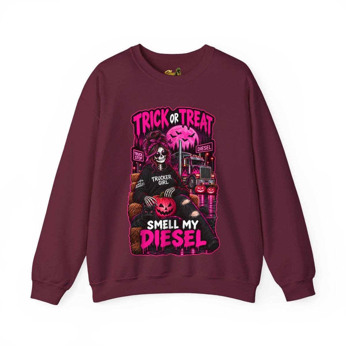 Halloween - Trick or Treat - Sweatshirt - Multiple Colors