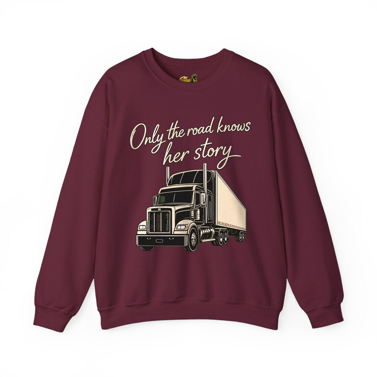 Only The Road Knows Her Story - Sweatshirt - Multiple Colors