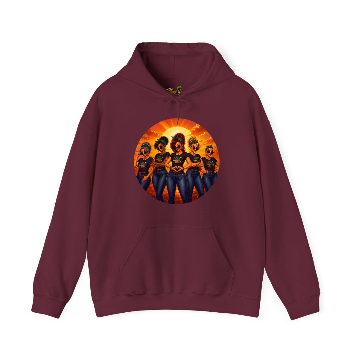 SheTrux Women Sunset - Hoodie - Multiple Colors