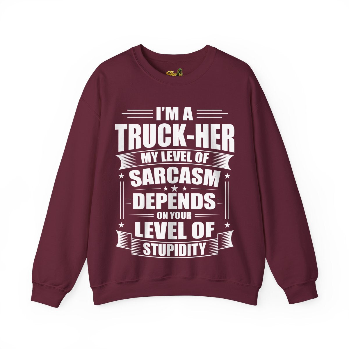 Truck-Her Sarcasm - Sweatshirt - Multiple Colors