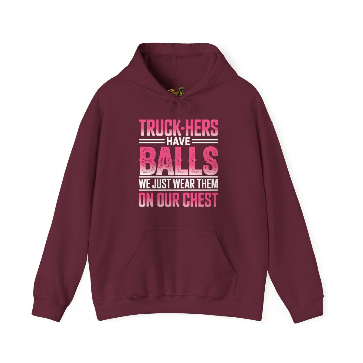 Truck-Hers Have Balls 2 - Hoodie - Multiple Colors