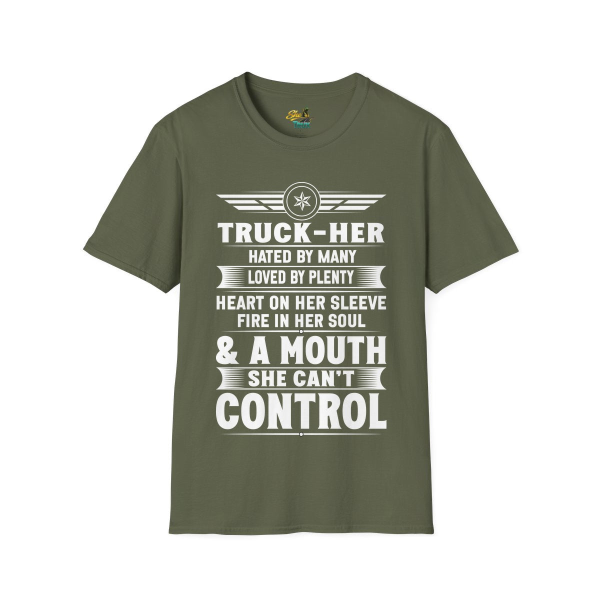 A Mouth She Can't Control - T-Shirt - Multiple Colors