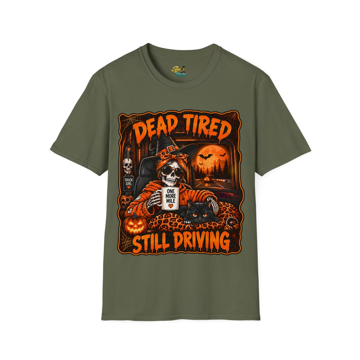 Halloween - Dead Tired, Still Driving - T-Shirt - Multiple Colors