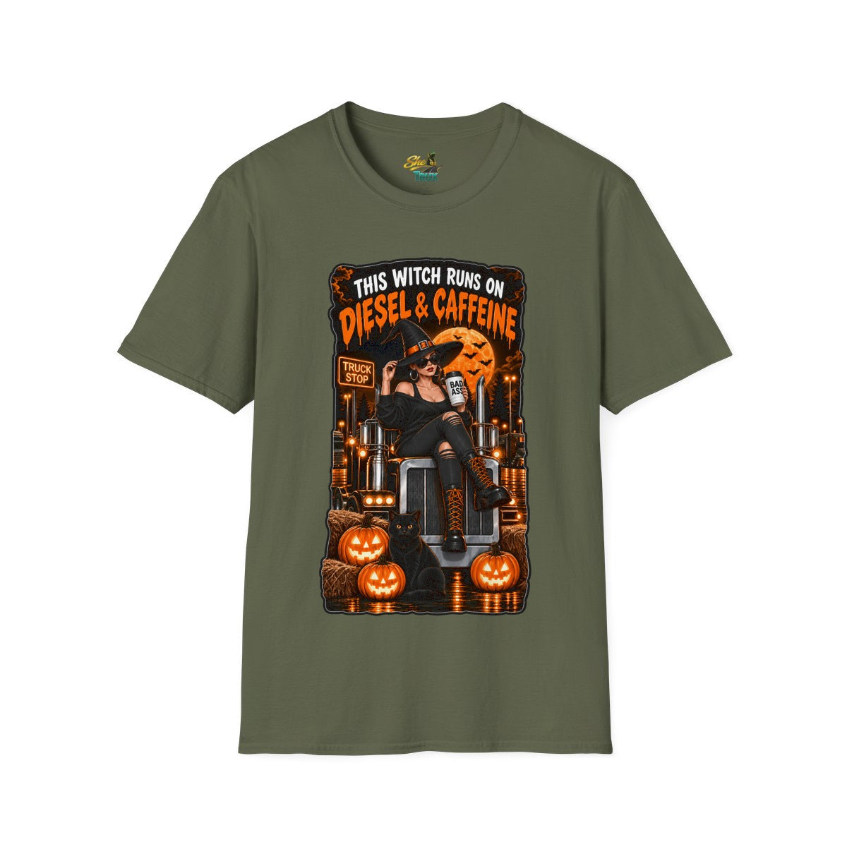 Halloween - Diesel and Caffeine - T-Shirt - Multiple Colors