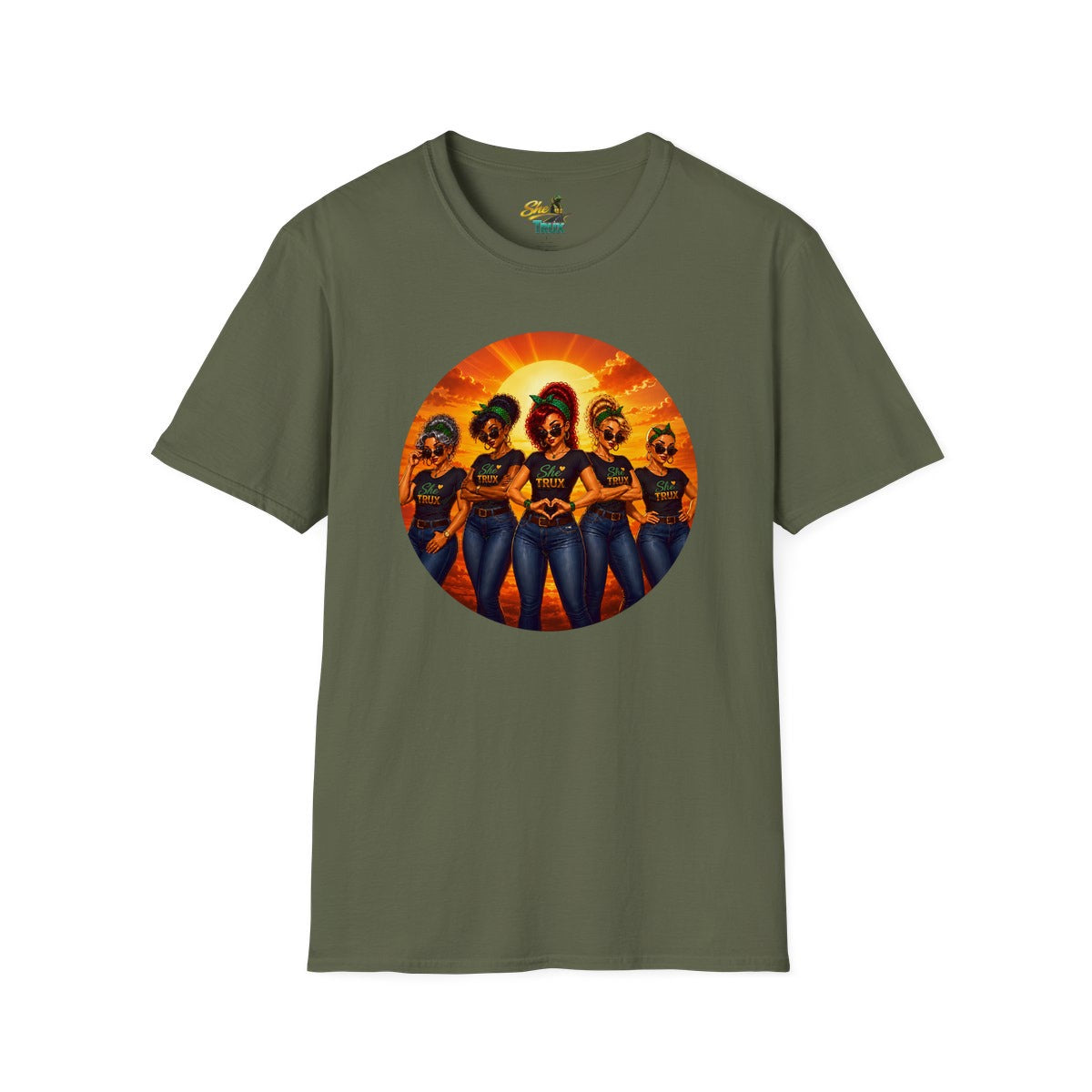 SheTrux Women Sunset - T-Shirt - Multiple Colors