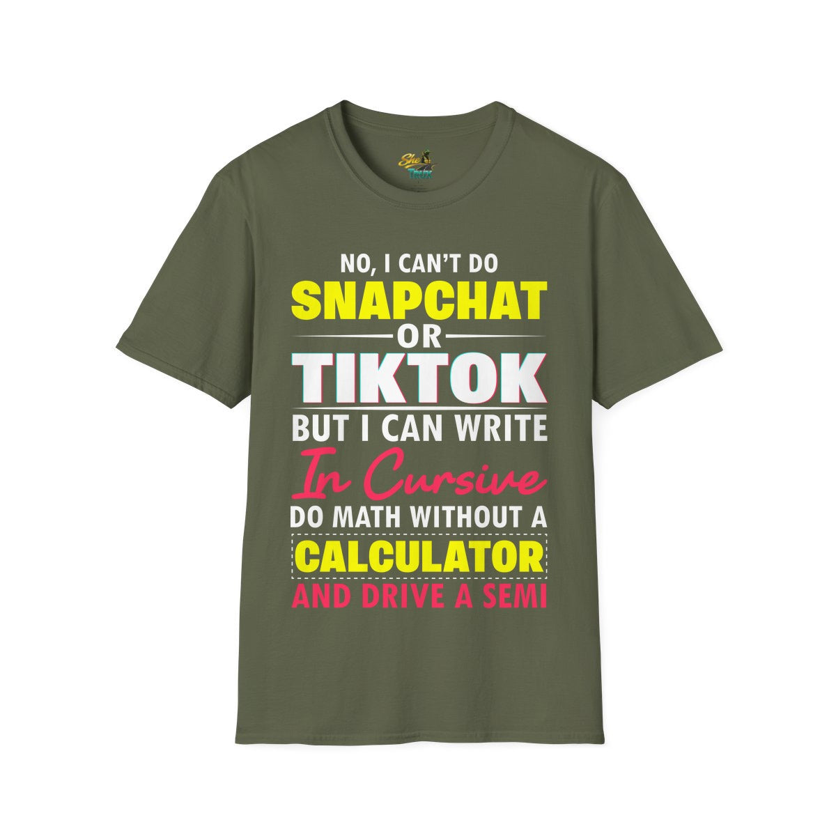 Snapchat Tiktok - T-Shirt - Multiple Colors