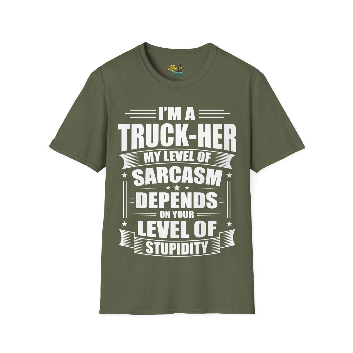 Truck-Her Sarcasm - T-Shirt - Multiple Colors