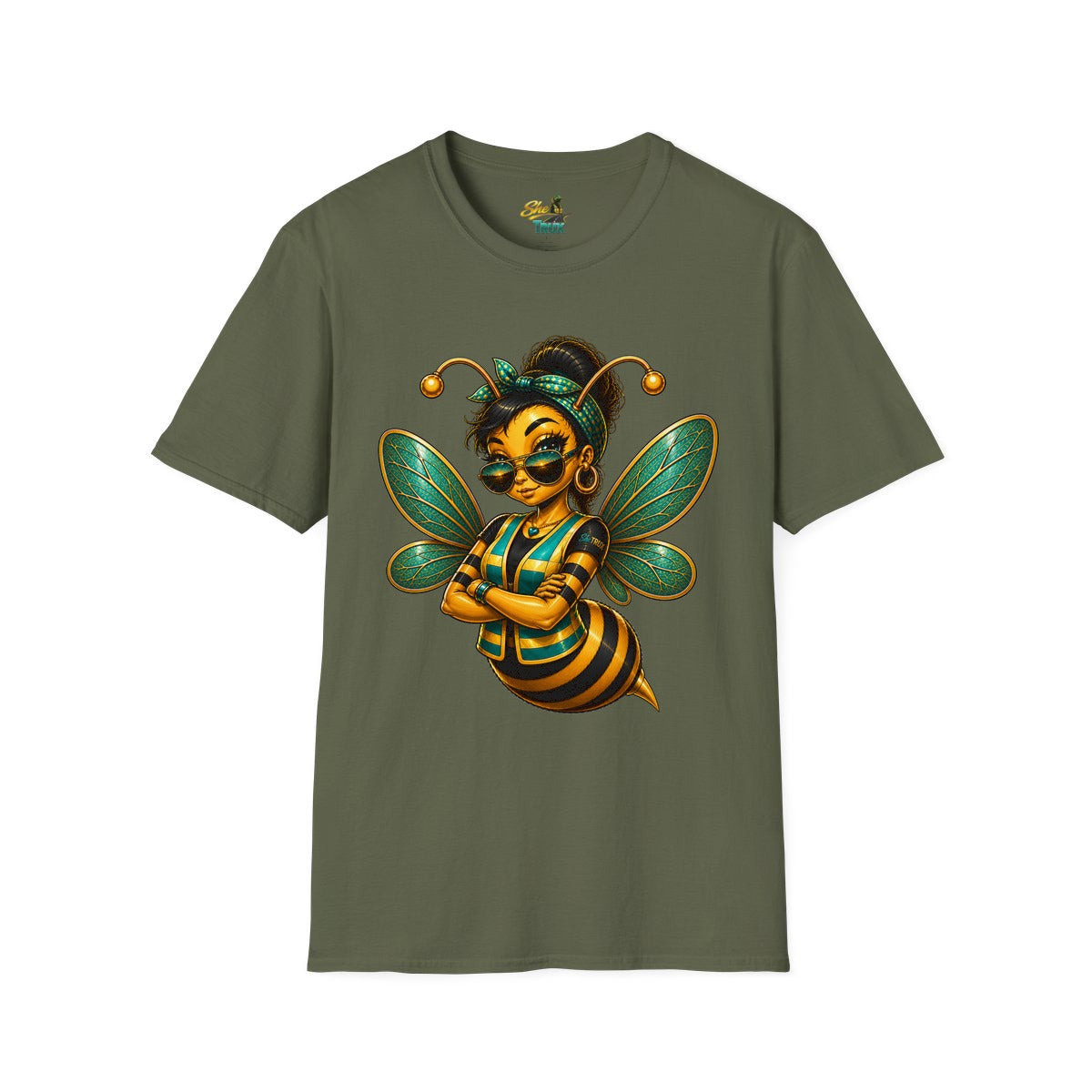 SheTrux Bee Black - T-Shirt - Multiple Colors