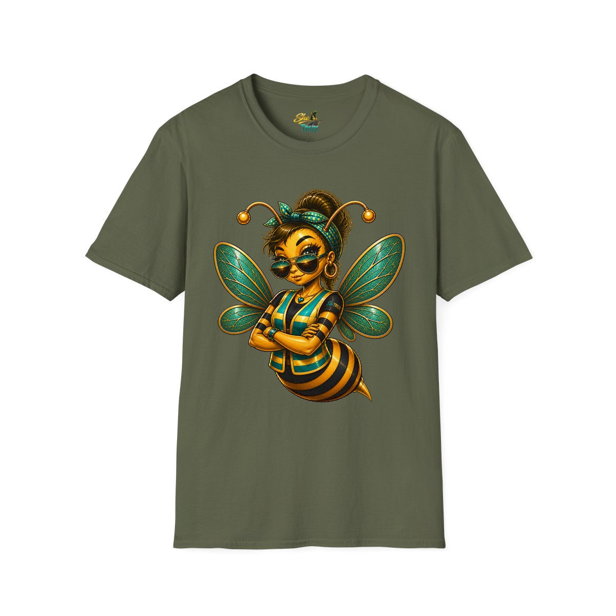 SheTrux Bee Brown - T-Shirt - Multiple Colors