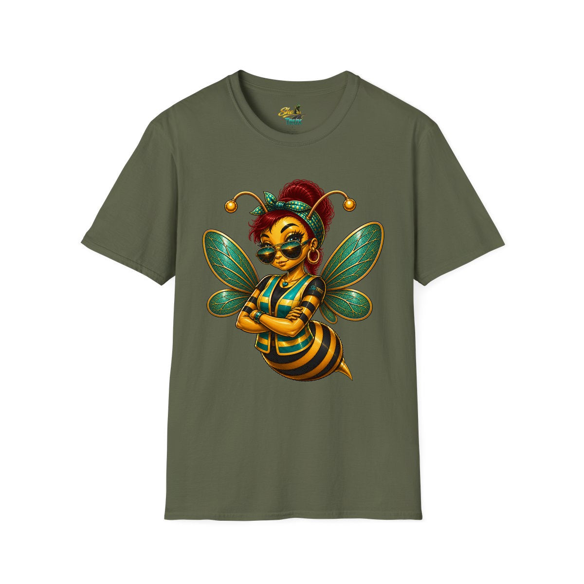 SheTrux Bee Red - T-Shirt - Multiple Colors