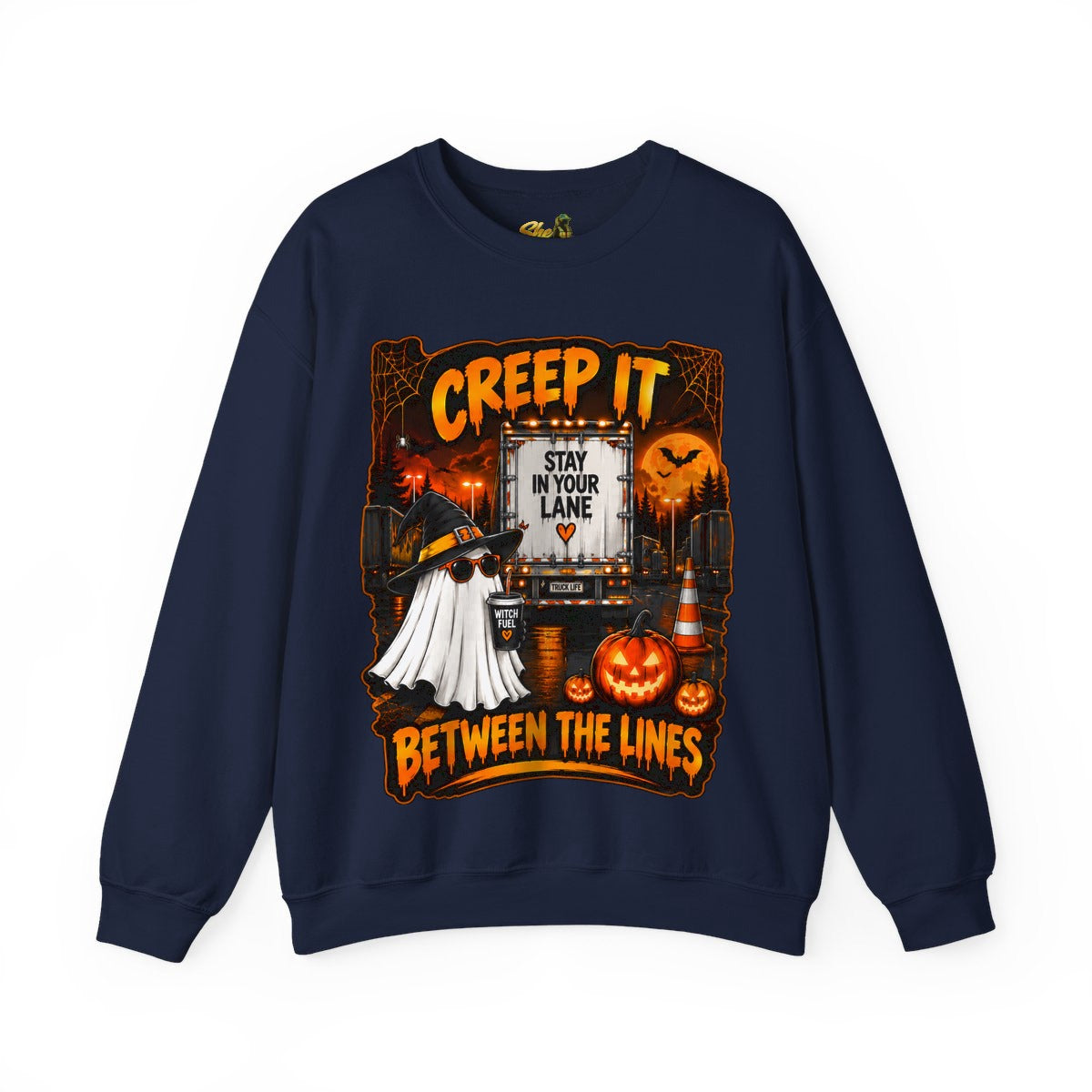 Halloween - Creep It Between The Lines - Sweatshirt - Multiple Colors