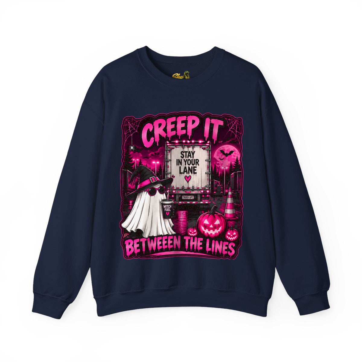 Halloween - Creep It Between The Lines - Sweatshirt - Multiple Colors