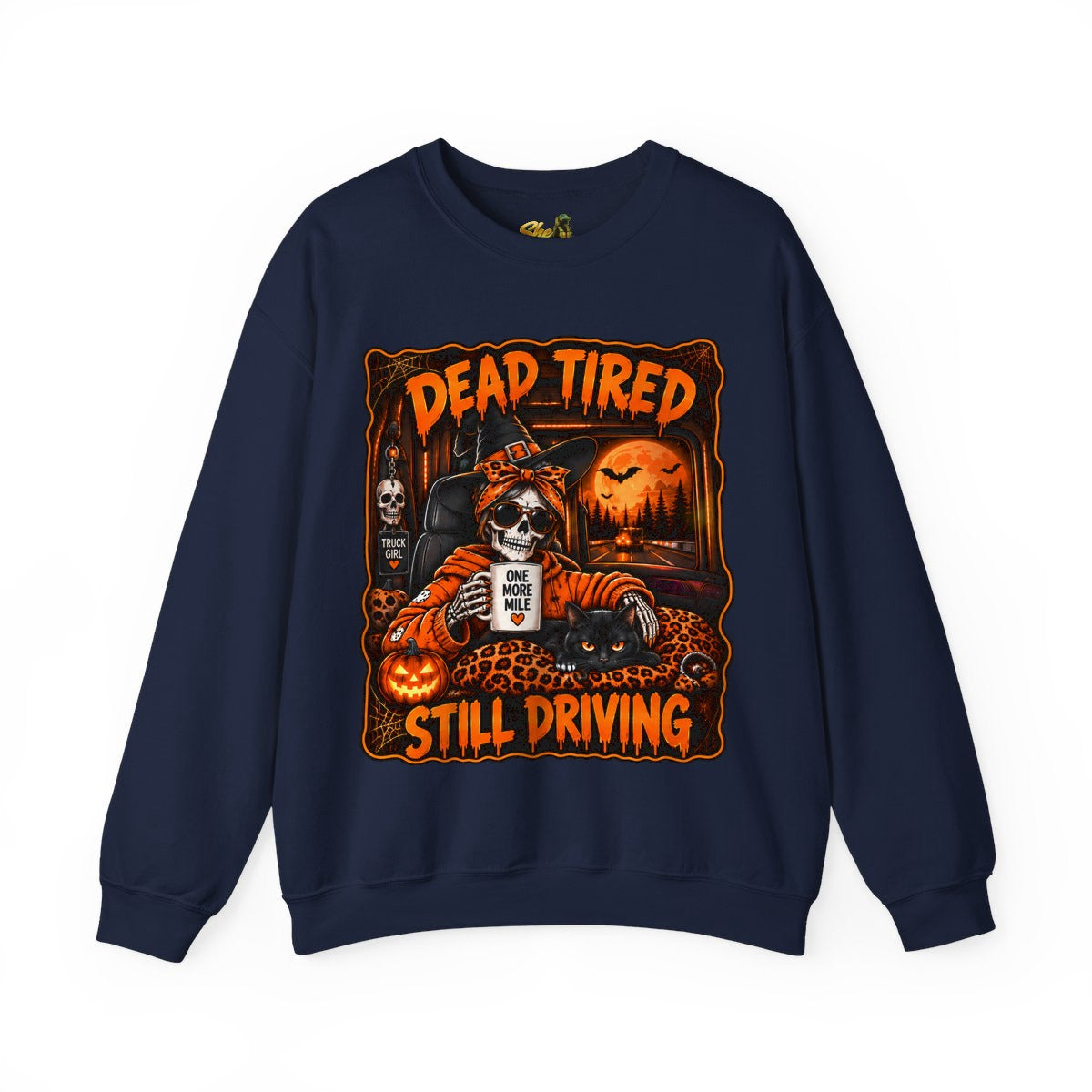 Halloween - Dead Tired, Still Driving - Sweatshirt - Multiple Colors