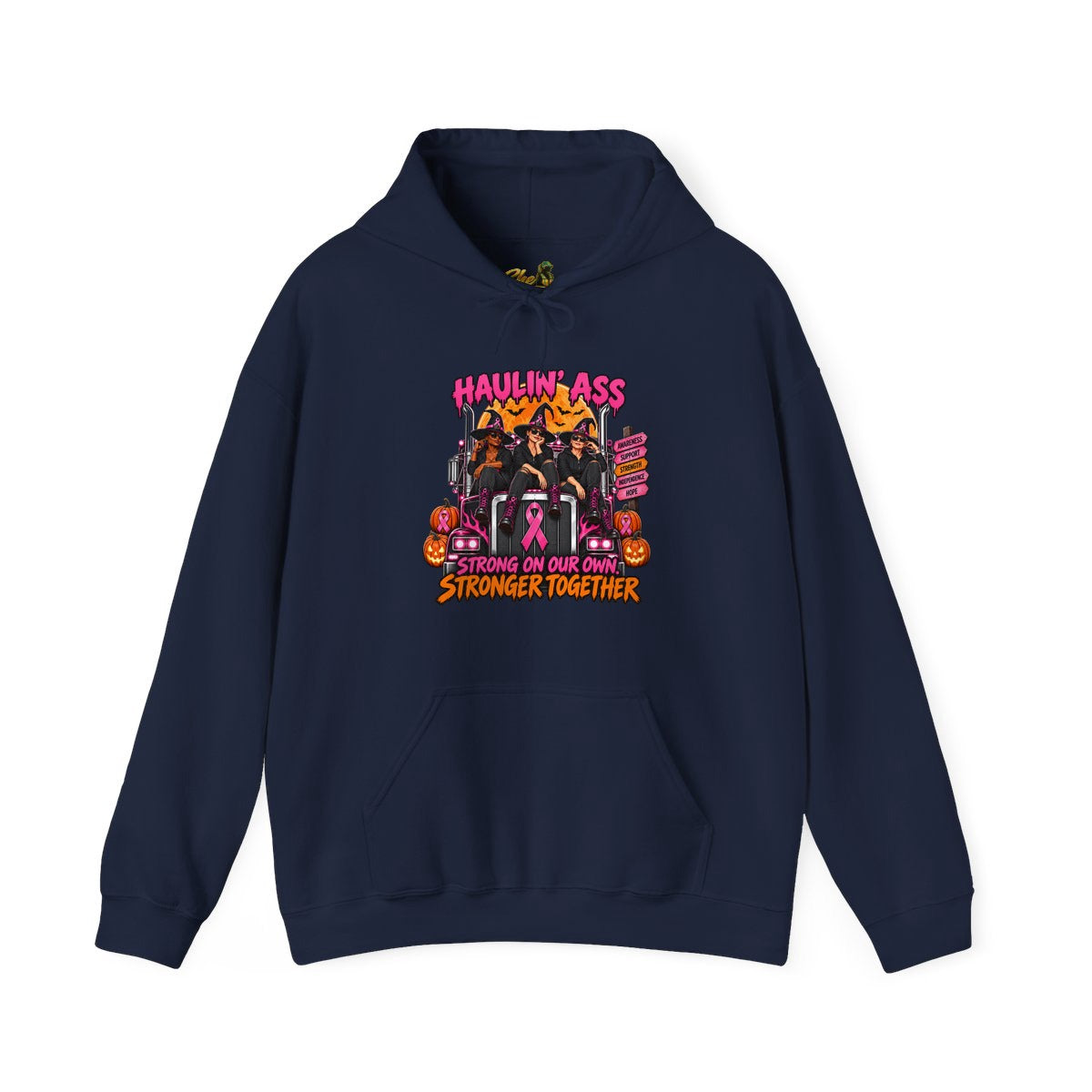 Halloween - Haulin' Ass, Stronger Together - Hoodie - Multiple Colors
