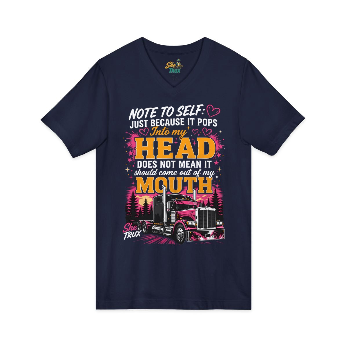 Pops In My Head - V-Neck - Multiple Colors