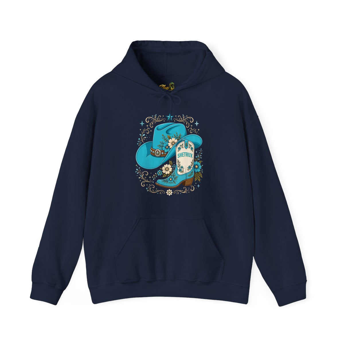 SheTrux Hat Boot Blue - Hoodie - Multiple Colors