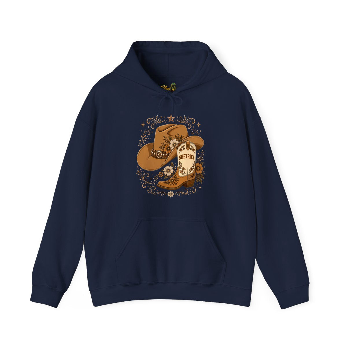 SheTrux Hat Boot Brown - Hoodie - Multiple Colors