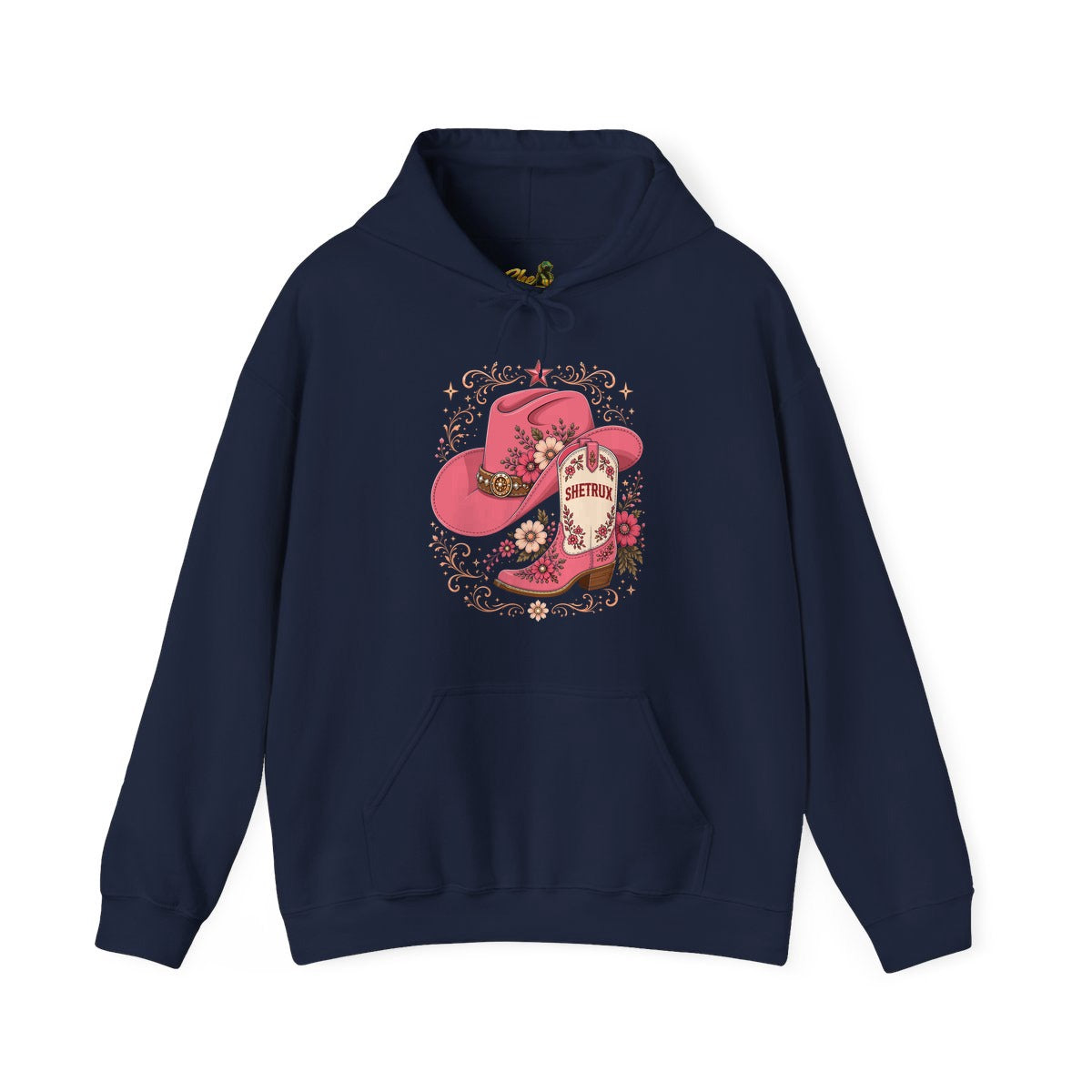 SheTrux Hat Boot Pink - Hoodie - Multiple Colors
