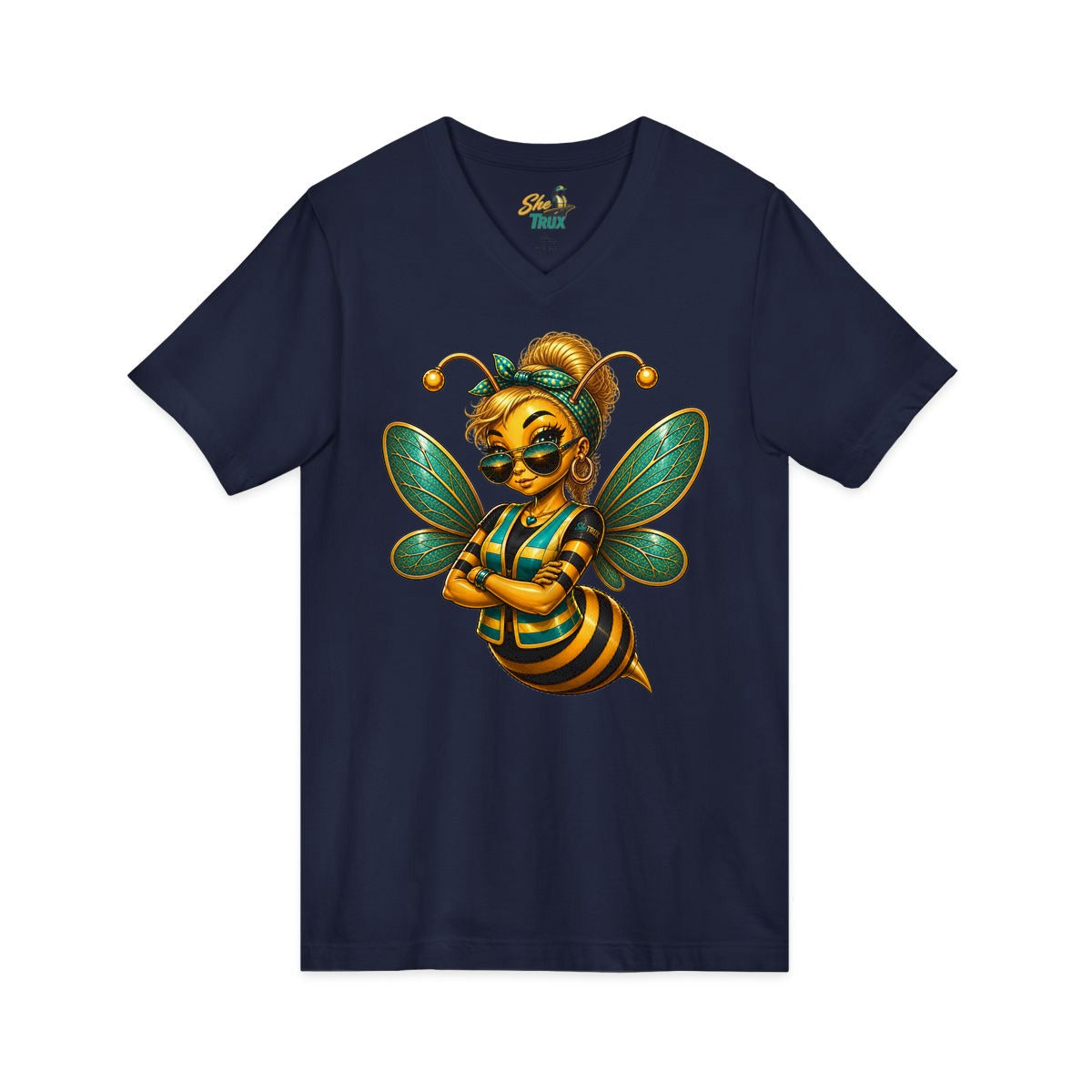 SheTrux Bee Blonde - V-Neck - Multiple Colors