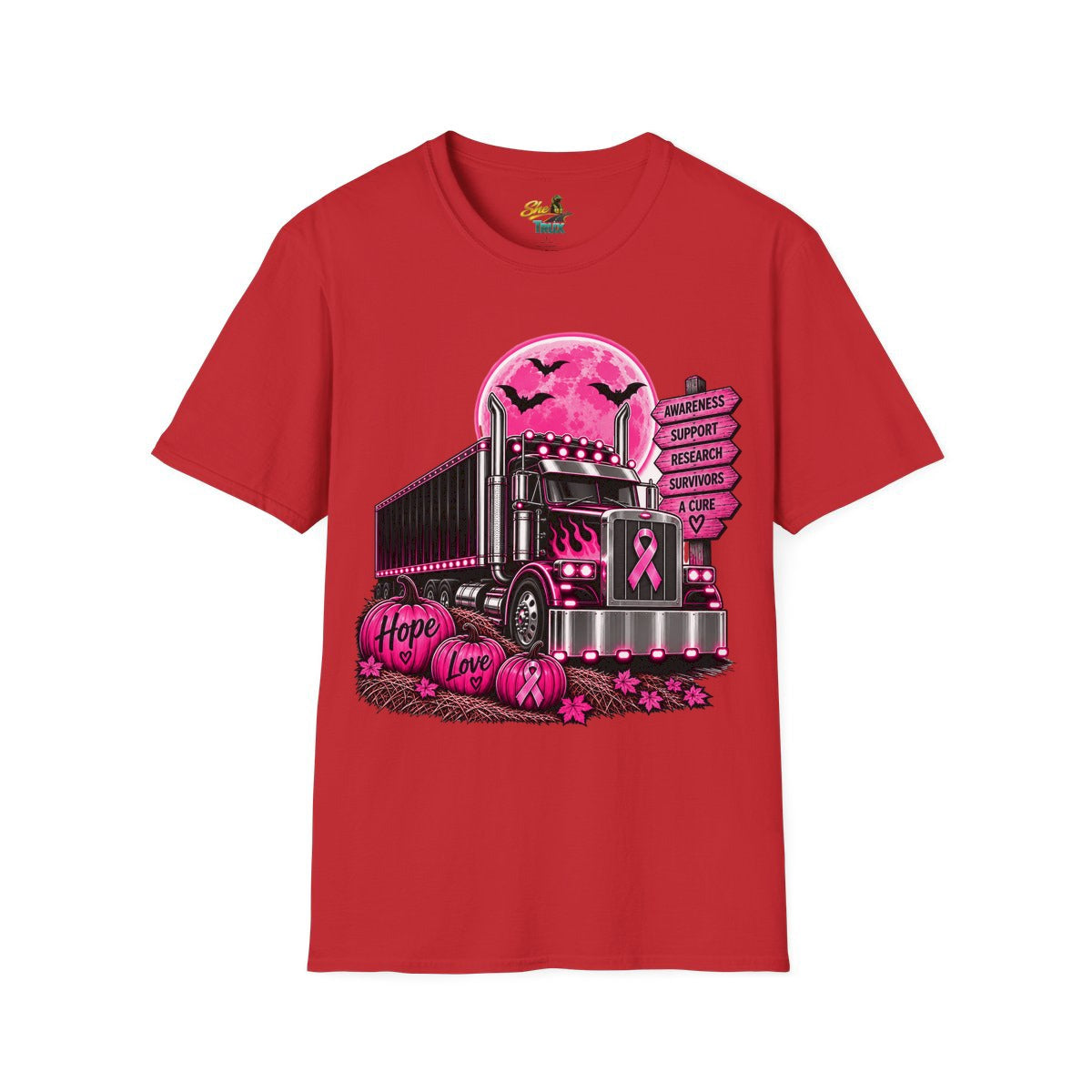 Halloween - Hope, Love, Awareness - T-Shirt - Multiple Colors